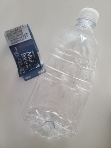 생수병 라벨 분리~