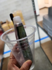 커피마시고 양치컵으로