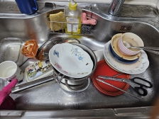 집밥은 설거지가 힘들어요