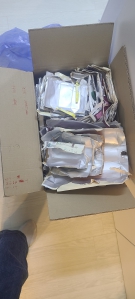 멸균팩 수거신청했어요