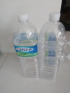 라벨. . .깨끗한병 으로