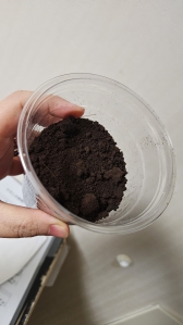 마신 커피 찌꺼기로 방안에 향나라고 담아봤어요