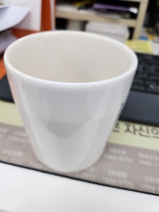 종이컵 사용하지 않고 내 컵 사용하기