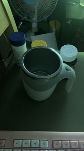 머그컵사용중