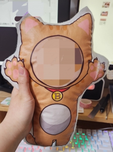 티셔츠로 아이인형쿠션 만들기