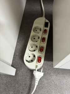 가습기 전기코드빼기