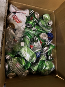 캔 176개 보내고 나니 후련해요!!