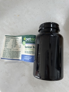 강아지 영양제 통 라벨베거