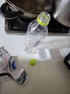 빈병세척 비닐제거