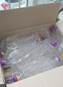 패트병 분리수거 습관되었어요