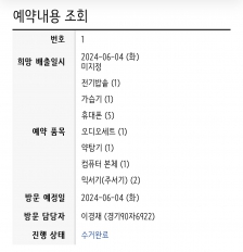 폐가전제품 무상 방문수거 인증!