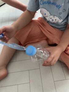 페트병 라벨제거