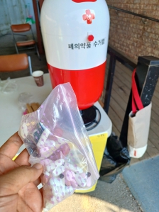 불용 의약품  분리배출했어요~