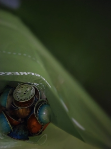 커피캡슐 재활용 수거중