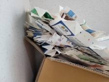 우유팩 모으기 첼린지~^^