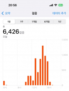 걸음수도 채워봐요