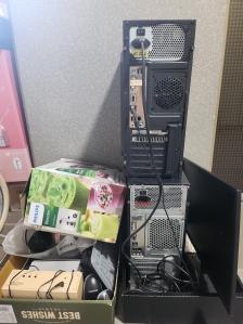 폐가전 제품 배출 사진