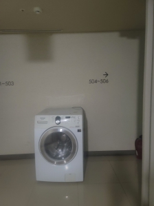 고장난 세탁기 무료수거 완료