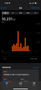 5천보 이상ㄱ 걷기 챌린지!