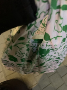 동네 장보고 갔다오는 길!