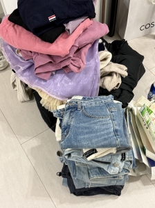 헌옷 챌린지에 처음 참여해요