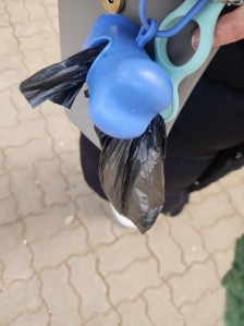 배변봉투챙기기