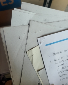 방학이니 폐지가 한가득~