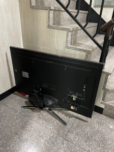 폐전자제품(TV) 배출