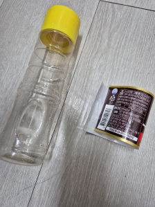 라벨 분리 후 버리기!