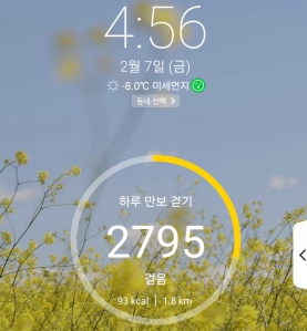 걷기 인증합니다.