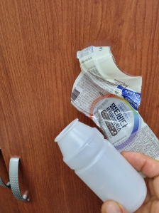 라벨제거해서 모아요