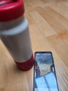 텀블러와 걸어서 5천보