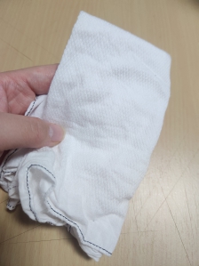 휴지 대신 손수건!!