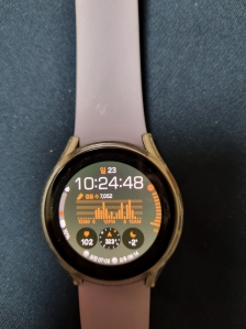 7천5십2보걸었어요