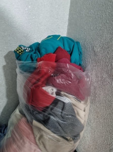 헌옷은 깨끗한것만 모아서 기부해요