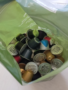 5개월만에 첫 캡슐커피 재활용수거백 신청!