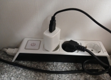 주방쪽 밥통.미니청소기 전원차단