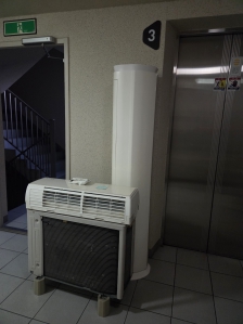 실외기 손상으로 에어컨수거요청