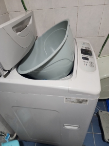 고장난 통돌이 세탁기