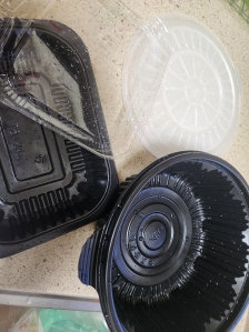 배달용기 설거지하기