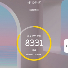 8331 걸음