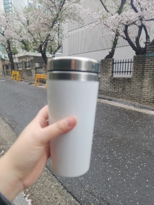 텀블러 사용~