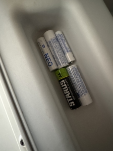 폐건전지 모으기