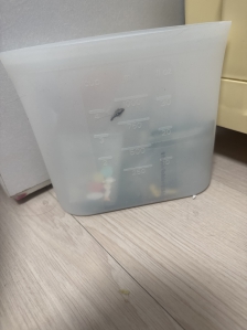 실리콘제품쓰기