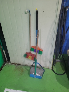 청소도구 같이 사용하기