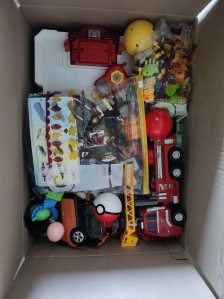 장난감 기부했습니다