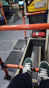 오늘은 버스타고 출근