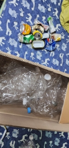 캔과투명페트병~