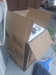 미니세탁기. 잘썼는데 작동이 안되네요