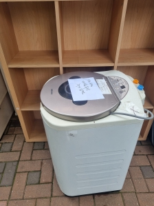 세탁기 배출완료~지속가능 지구사랑